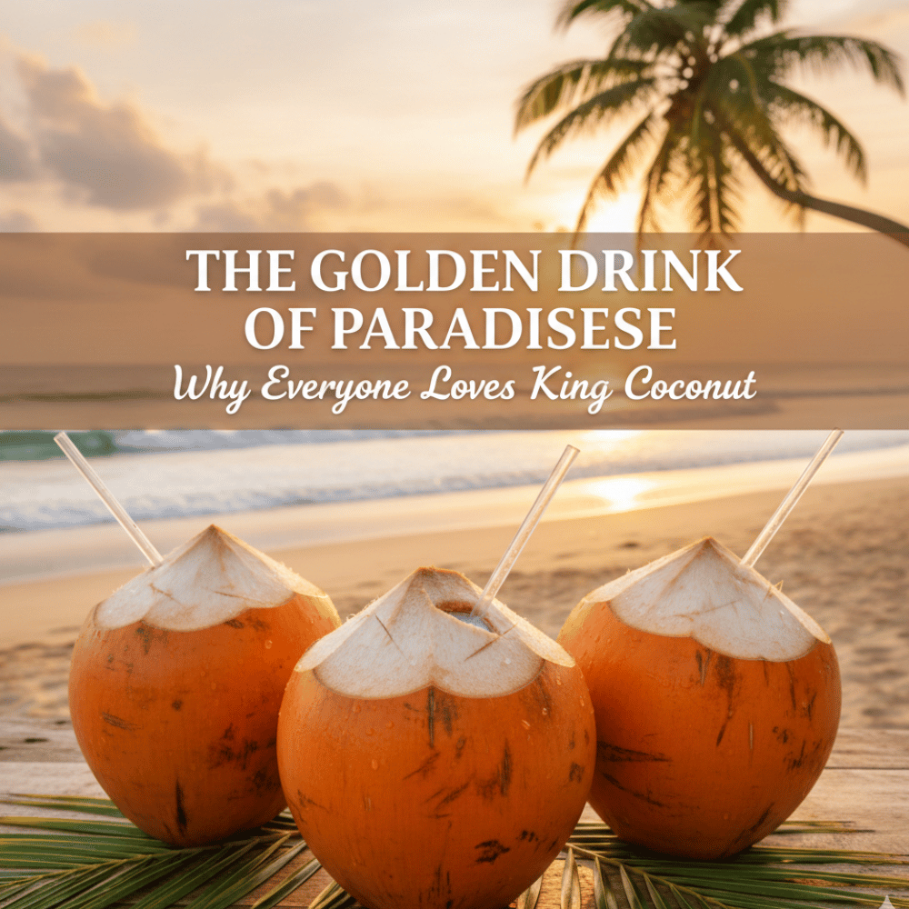The Golden Drink of Paradise: Why Everyone Loves King Coconut